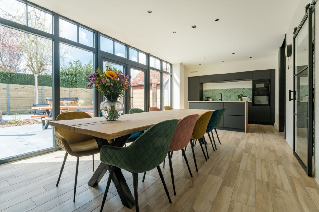 eethoek open keuken — Eethoek creeren in een open keuken