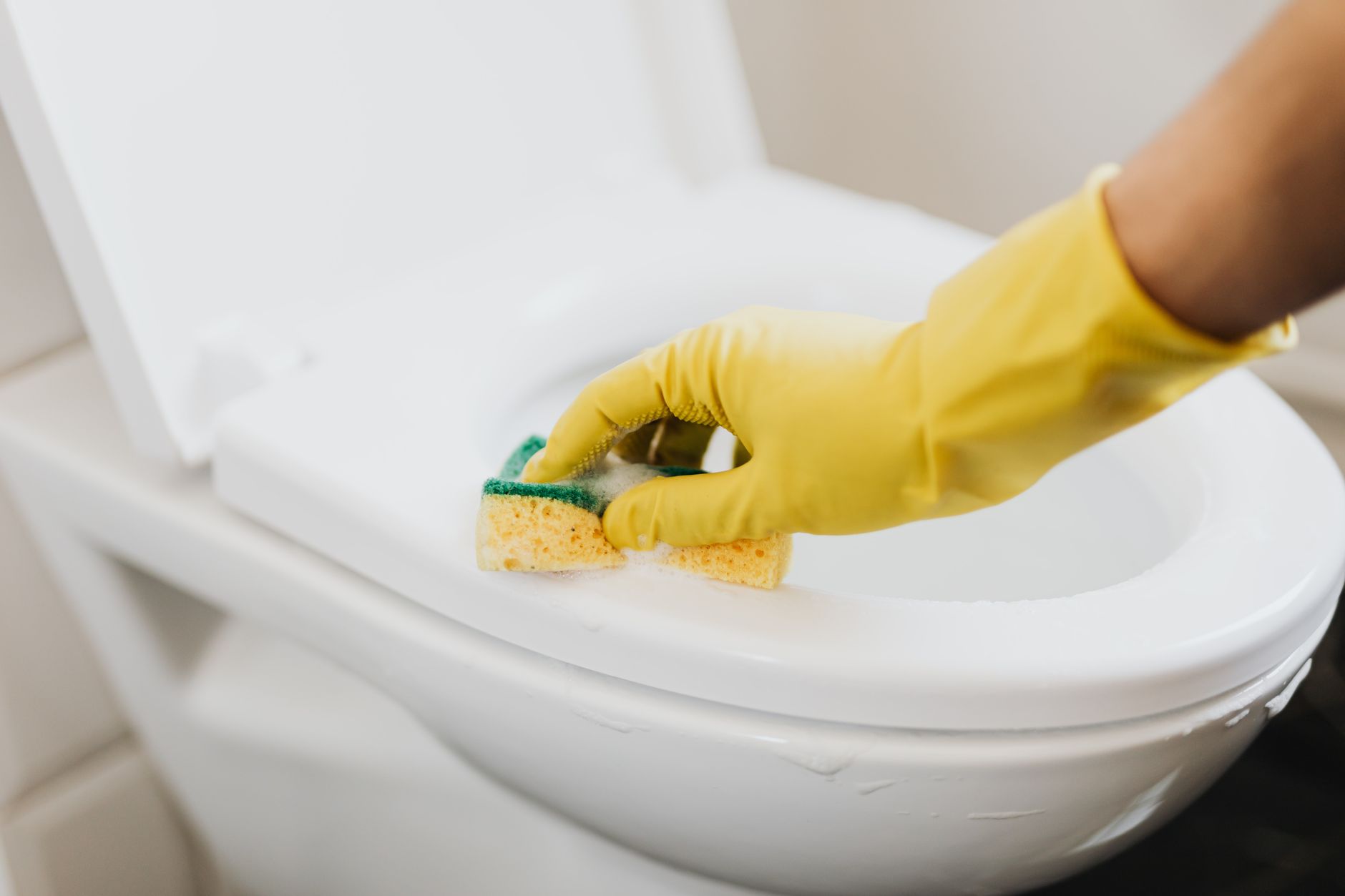 WC ontstoppen met vaatwastablet, afbeelding 1