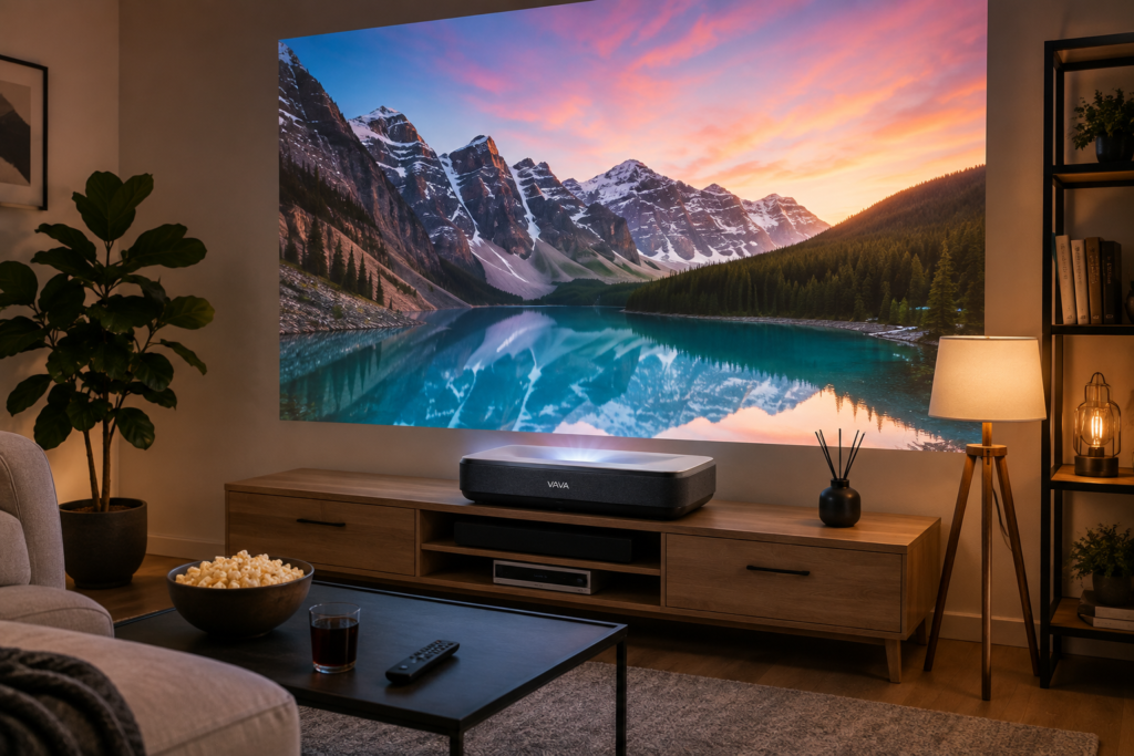 Vava projector aansluiten