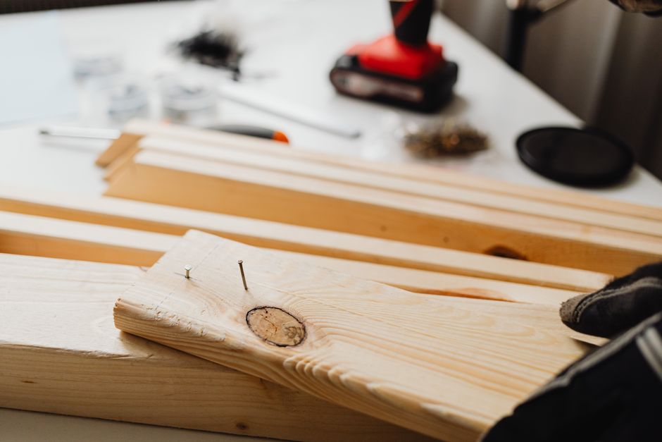 Zwevende plank maken — afbeelding 3